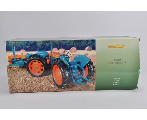 Universal Hobbies 1/16 Fordson Doe Triple D Tractor. NM to M in VG Box.