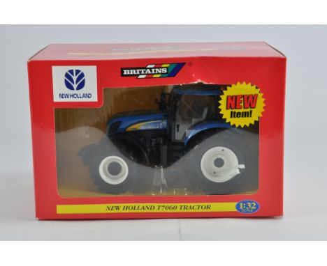 Britains 1/32 New Holland T7060 Tractor. M in E box.