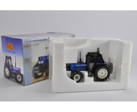 ROS 1/32 New Holland Fiat 110-90 Tractor. NM to M in G Box (writing on perspex). 
