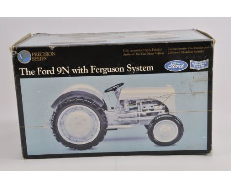Ertl Precision Series 1/16 Ford 9N Tractor with Ferguson System. NM to M in G Box.