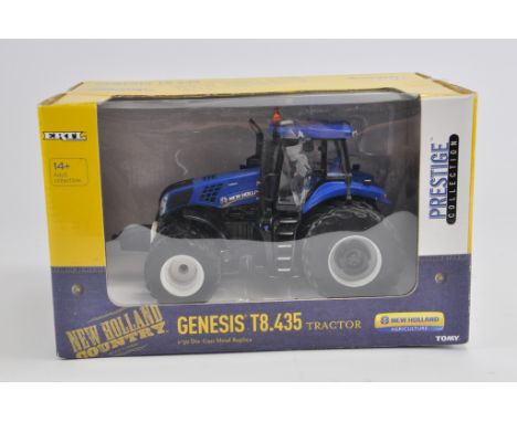 Ertl 1/32 New Holland T8.435 Genesis Tractor. Prestige Edition. M in E Box.
