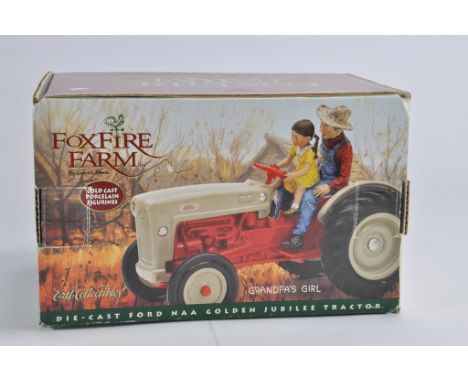 Ertl 1/16 Foxfire Friends Ford NAA Jubille Tractor with Figures. M in E Box.