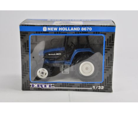 Ertl 1/32 New Holland 8670 Tractor. M in E Box.