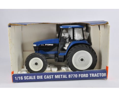 Spec Cast 1/16 Ford 8770 Tractor. NM to M in VG Box.