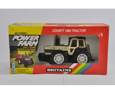 Britains 1/32 County 1884 Tractor. White Powerfarm Edition. Untested. VG to E in G Box.