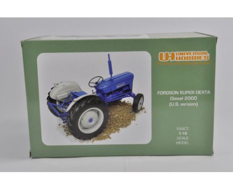 Universal Hobbies 1/16 Fordson Super Dexta Diesel 2000 (US Edition) Tractor. M in E Box.