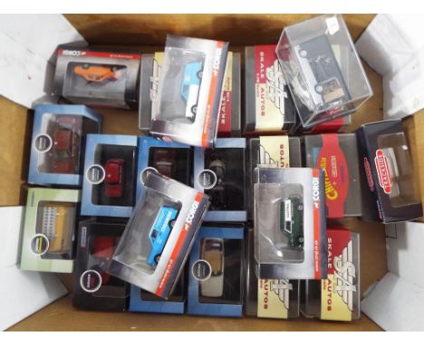 Diecast -   a collection of 22 diecast model motor vehicles to include Oxford Automobile Company, Oxford Commercials, Oxford 