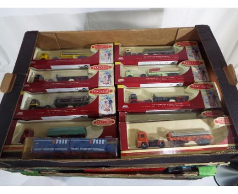 Trackside - 9 limited edition Trackside model motor vehicles, 00 scale models and a further scale model by Wiking (all boxed)