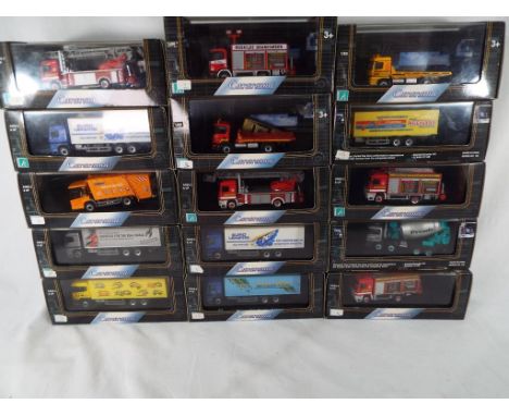 Cararama - 15 model motor vehicles by Cararama, all in 1:80 scale, all models in original display boxes including outer card 