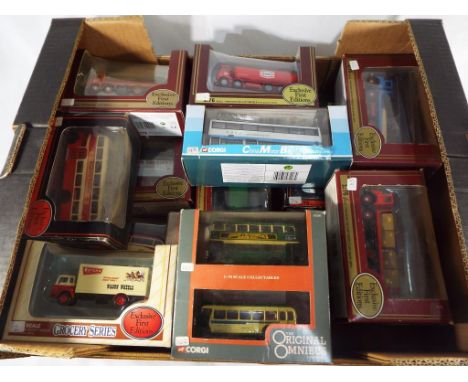 Diecast models - a collection of approximately 15 diecast model motor vehicles by the Exclusive First Editions Collection, Ol