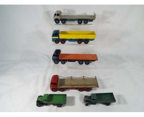 Dinky Toys - Lot to include a collection of 6 diecast model motor vehicles by Dinky comprising, a Foden Flat Truck with Tailb