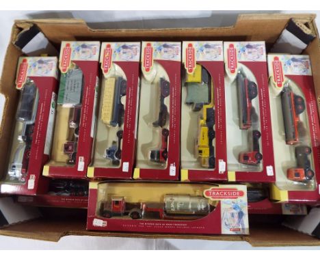 Trackside - collection of 24 diecast model motor vehicles by Trackside in 00 gauge scale, all models appear mint in original 