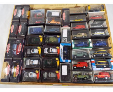 Diecast - a collection of 42 diecast model motor vehicles predominantly 1:76 scale and 1:72 scale to include Corgi Trackside,