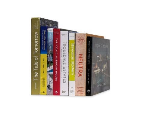 MIXED BOOKS - MID-CENTURY MODERN HOUSES (1/2) Comprising;   The Tale of Tomorrow: Utopian Architecture in the Modernist Realm