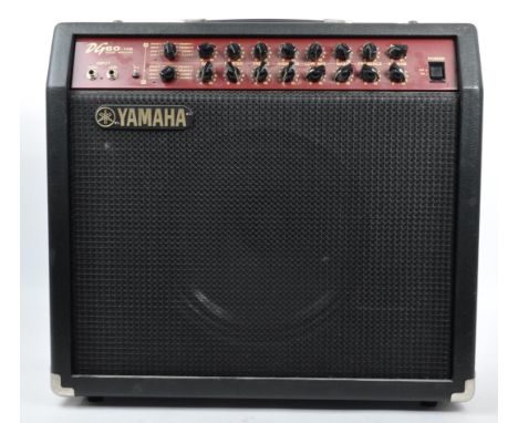 Musical Equipment - Yamaha DG60-112 guitar amplifier. Measures approx. 50cm x 54cm x 28cm