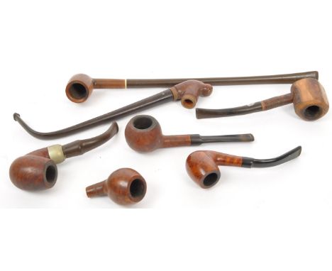 &nbsp;A collection of vintage 20th century smoking pipes. Pipes to include examples by Continental long stem, Kopf,&nbsp; K&a