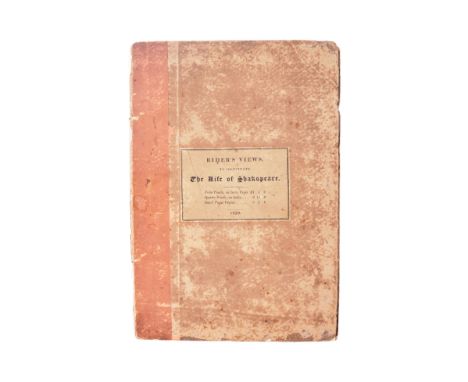 Rider (William) Views in Stratford-upon-Avon and its Vicinity, Illustrative of the Biography of Shakespeare (Shakespeare), Ac