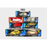 7 Modellfahrzeuge, 6x Solido Prestige, Metall, 1:18, Z 0, ...