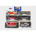 7 Modellfahrzeuge, 5x Ertl, MinichampsMercedes C-Klasse Team Franchetti, und Revell ...