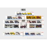 10 Märklin Autosets und 1 Dampftraktor, 1883, 1884, 1885, 1886, 1887, 1888, 1889, 1890 ...