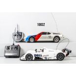 Ferngesteuerte Rennwagen, K.K. Matsushiro Super Radio Tron BMW M1 G-4 und Dickie ...