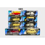 8 Solido Prestige Modellautos, u.a. Coccinelle Berline 8025, 9404 VW Bulli "Shell" und ...