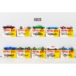 10 Total Box Series Modellautos, 2511-2520, Metall, L bis ca. 6,5 cm, Z 0-1, OVP, 1x ...