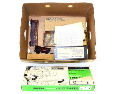 O Gauge (Narrow Gauge) Constructed Kit With Motor 4-6-0 ALR (Ashover Light Railway) Tank Locomotive and two passenger coaches