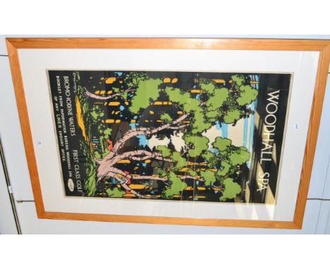 LNER Poster Woodhall Spa - C A Wilkinson dr (G-E, glazed and framed)