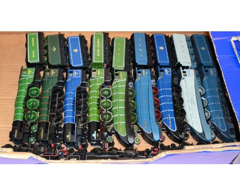 Bachmann OO Gauge Twelve Locomotives including five A4 Class: 2xSir Nigel Gresley, Golden Eagle, Mallard and Silver Fox; four