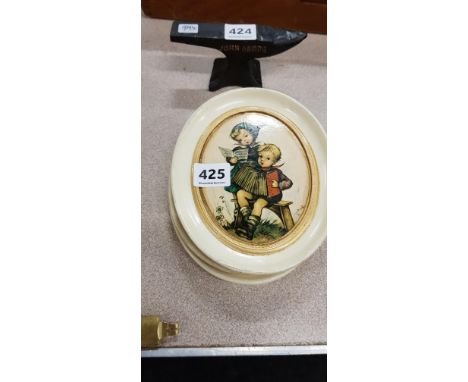 SET OF 3 VINTAGE HUMMEL PLAQUES