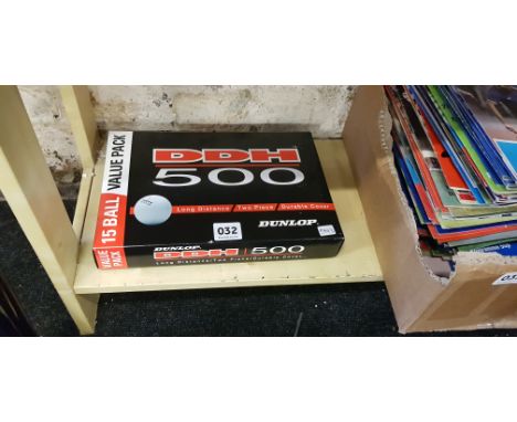 DOZEN DUNLOP GOLF BALLS