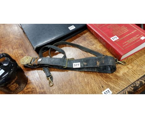 WW1 BRITISH NAVY BELT