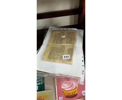 MAP READING AND INTERPRETATION BOOK, POSTCARD, WAR MAP, OCCUPATION BOOKLET, POSTER AND MOD LEAFLET