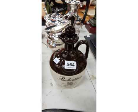 VINTAGE BALLANTINES SCOTCH WHISKEY DECANTER