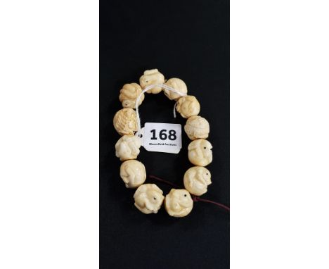 CARVED NETSUKE BRACELET