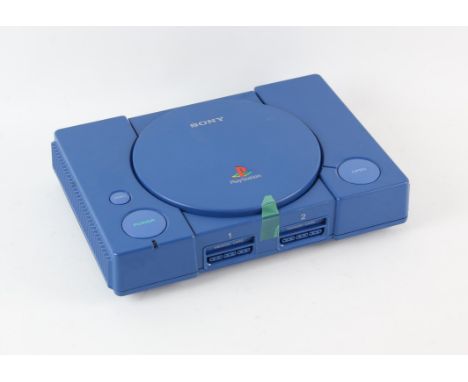 PLAYSTATION PS1 Debugging Station System (DTL-H1000) Blue Condition Report:  Item is console only and in excellent condition