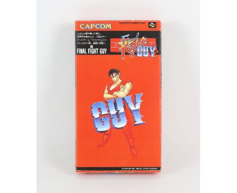 Final Fight Guy Super Famicom boxed game (NTSC-J) - Repro BoxCondition Report:  Item is boxed and in great condition. Missing