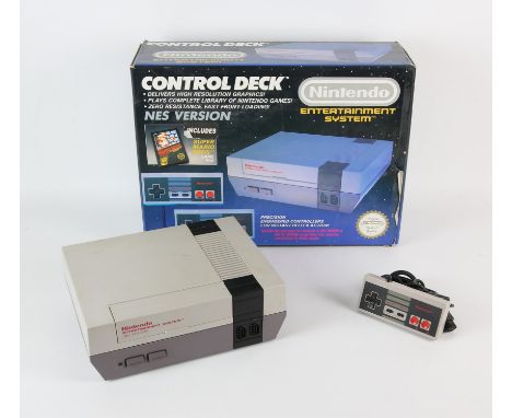 AMENDED DESCRIPTION Nintendo Control Deck NES Version (PAL) NO POWER LEAD Condition Report:  Item is complete, boxed and in u