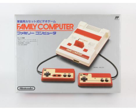 NINTENDO Famicon Family Computer Console (NTSC-J)Condition Report:  Complete, good condition, boxed, untested