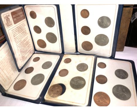 FIVE -THE FIRST DECIMAL COIN SETS