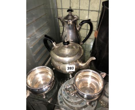 EPNS FOUR PIECE TEA/COFFEE SERVICE