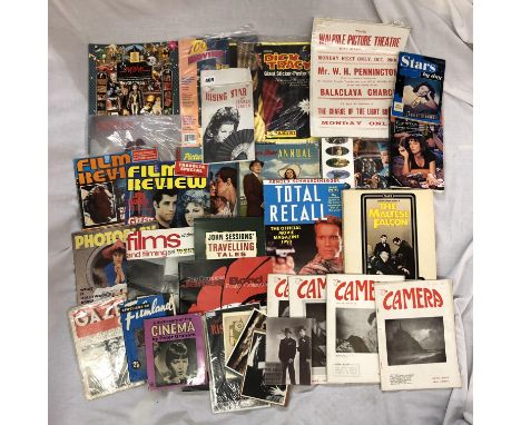 EPHEMERA - VINTAGE 1930S EDITIONS OF THE CAMERA, RISING STARS OF STAGE AND SCREEN CARDS, PICTURE SHOW ANNUALS, WALPOLE PICTUR