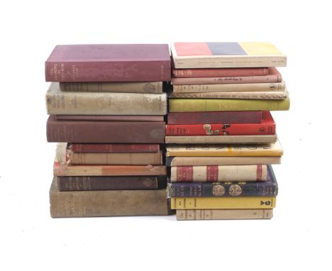 Ex Sitwell family library. A collection of assorted books mostly poetry, including Arthur Calder-Marshall - The Magic of my Y