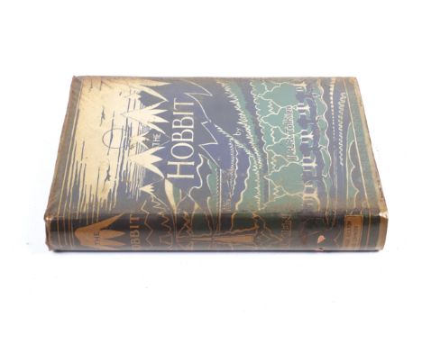 J R R Tolkien - The Hobbit. Allen &amp; Unwin, London, 1959, 2nd edition, eleventh impression, in wrapper and plastic cover. 
