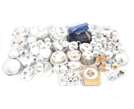 An extensive collection of 20th century and later ceramics. Comprising mostly of Royal Worcester Evesham pieces, including mu
