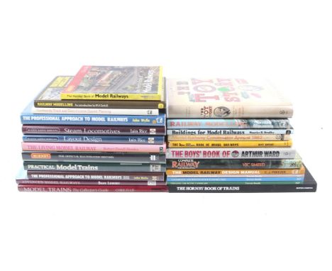 A collection of assorted books of railway and model railway interest. Including Airfix and Hornby.