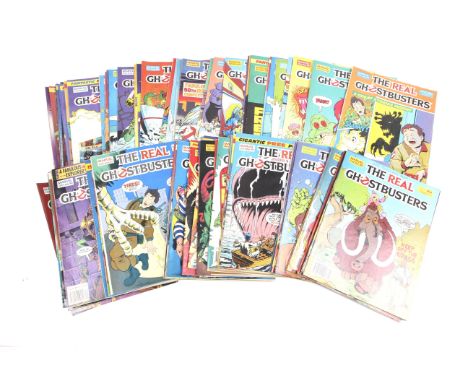 A collection of The Real Ghostbusters comic books. Non consecutive from issue No 10, 30th July 1988 to issue 125, October 199