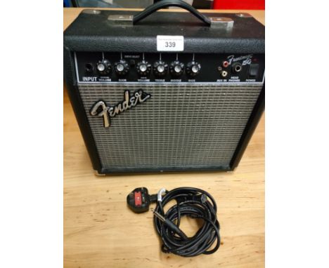 Fender Frontman 15G  model guitar amplifier. 