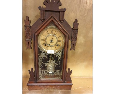 Large antique ginger bread clock . 